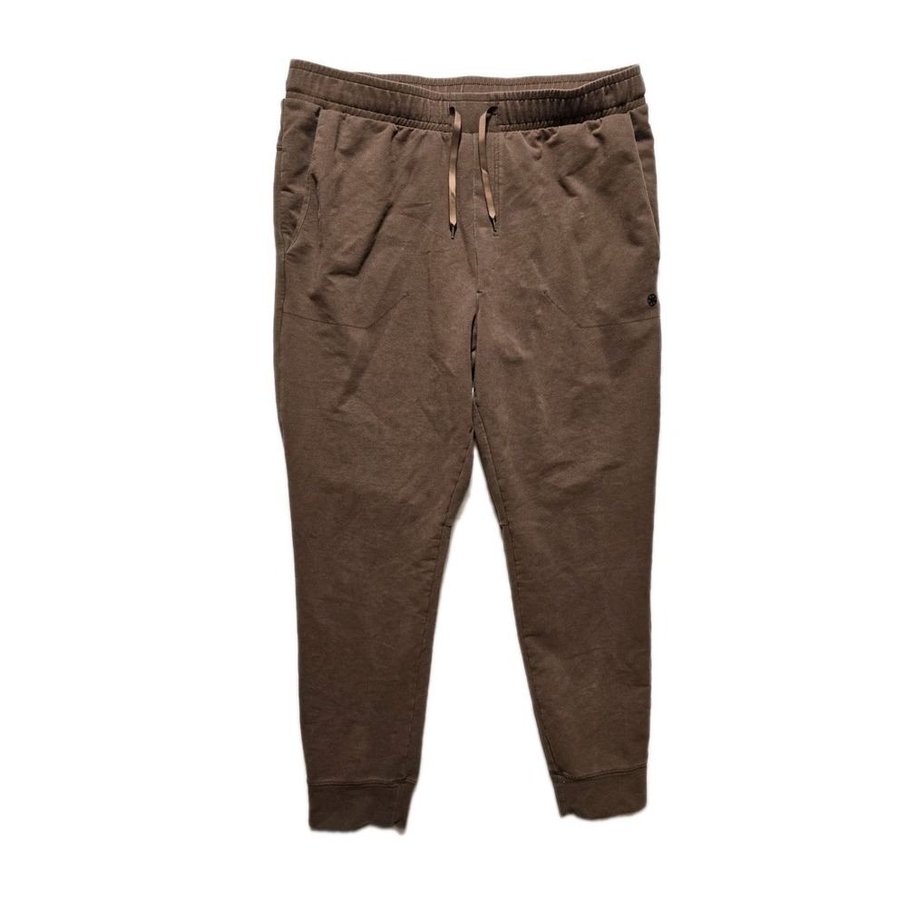Gaiam Men's XL Joggers Brown Drawstring